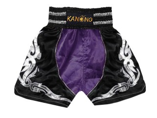 Boxerské šortky Kanong : KNBSH-202-Nachový-Černá